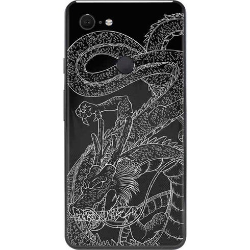 Dragon Ball Z Negative Shenron Google Pixel 3 XL Skin